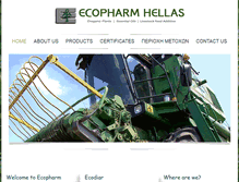Tablet Screenshot of ecopharm.gr